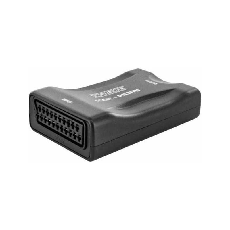 Schwaiger jungties keitiklis „Scart“ į HDMI