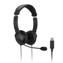 Kensington Ausinės su Hi-Fi USB, mikrofonu ir garsumo reguliavimo mygtuku Kensington Ausinės su Hi-Fi USB, mikrofonu ir garsumo reguliavimo mygtuku