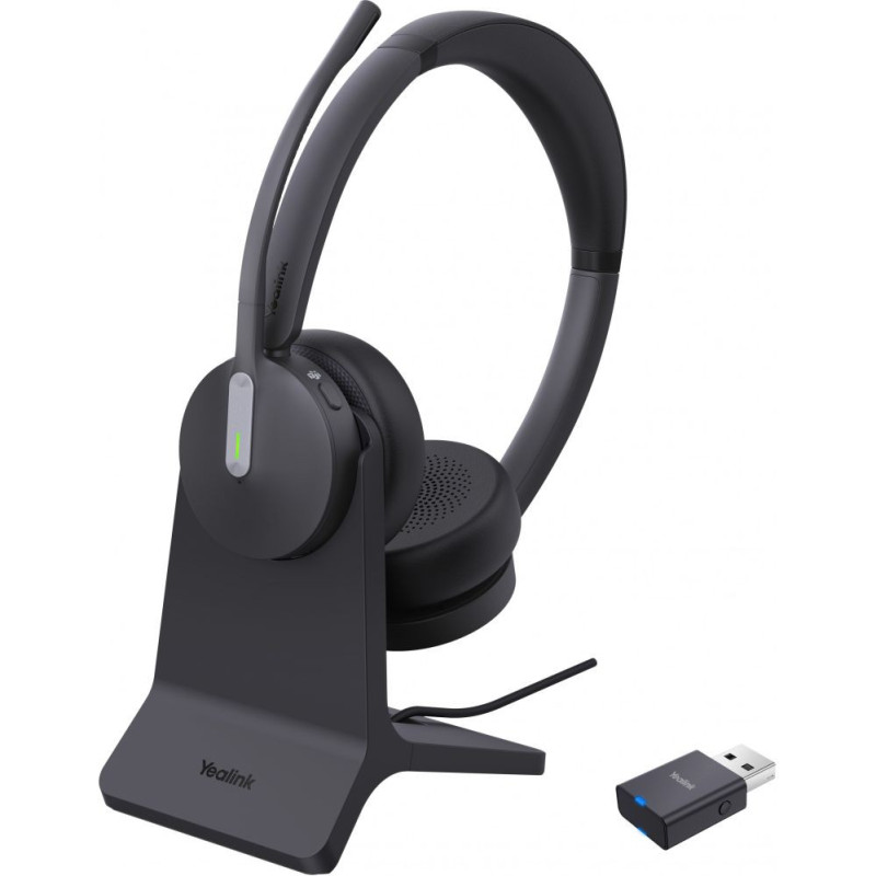 Yealink WH64 Hybrid Dual Teams with Charging Stand DECT Headset