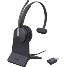 Yealink Headset WH64 Hybrid Mono Teams Headset including charging station
