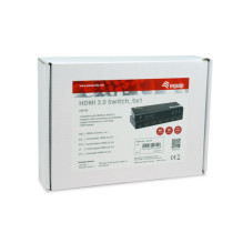 Equip Jungiklis HDMI2.0 5-In / 1-Out +Paparčio lova. 4K / 60Hz 18Gbps Equip Jungiklis HDMI2.0 5-In / 1-Out +Paparčio lova. 4K / 60Hz 18Gbps