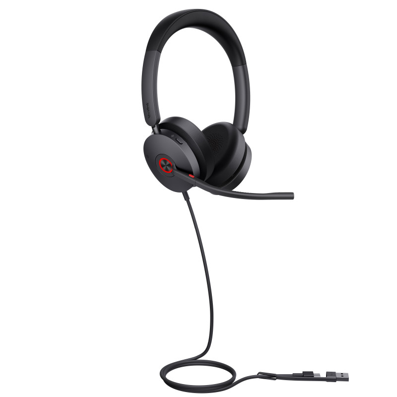 Yealink UH48 Dvigubo UC, USB-C / A ausinės