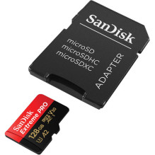 SanDisk Extreme Pro 128 GB microSDXC bis 200 MB / s kompatibel mit Steam Deck™ SanDisk Extreme Pro 128 GB microSDXC bis 200 MB / s kompatibel mit Steam Deck™