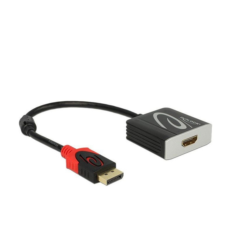 DELOCK Vaizdo prievado adapteris DP – HDMI St / Bu 4K Aktyvus