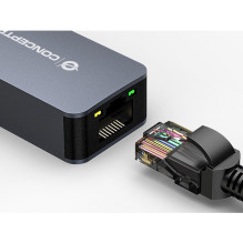 CONCEPTRONIC Adapter USB-A3.0- 2.5GbE WoL 5Gbs 0.14m sw CONCEPTRONIC Adapter USB-A3.0- 2.5GbE WoL 5Gbs 0.14m sw