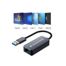 CONCEPTRONIC Adapter USB-A3.0- 2.5GbE WoL 5Gbs 0.14m sw CONCEPTRONIC Adapter USB-A3.0- 2.5GbE WoL 5Gbs 0.14m sw