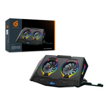CONCEPTRONIC 2-Fan USB-A2.0 -Kühlpad 40Kg RGB 17" sw CONCEPTRONIC 2-Fan USB-A2.0 -Kühlpad 40Kg RGB 17" sw