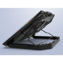CONCEPTRONIC 2-Fan USB-A2.0 -Kühlpad 40Kg RGB 17" sw CONCEPTRONIC 2-Fan USB-A2.0 -Kühlpad 40Kg RGB 17" sw