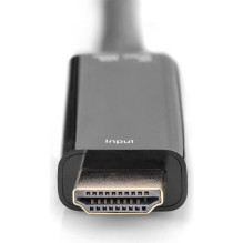 Digitus 4K HDMI to DisplayPort Adapter (Black) Digitus 4K HDMI to DisplayPort Adapter (Black)