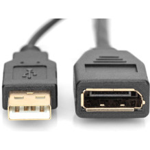 Digitus 4K HDMI į DisplayPort adapteris (juodas) Digitus 4K HDMI į DisplayPort adapteris (juodas)