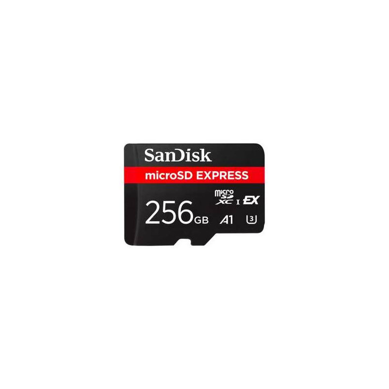 SanDisk Express MicroSDXC Card 256 GB Class 10 UHS-I / U3 A1 V30 (SDSQXFN-256G-GN4NN)