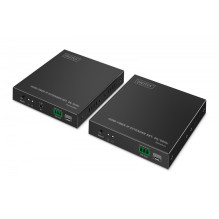 DIGITUS Extender Set HDMI Fiber IP 4K / 60Hz Black DIGITUS Extender Set HDMI Fiber IP 4K / 60Hz Black
