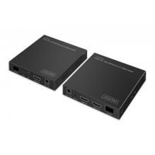 DIGITUS plėstuvo rinkinys HDMI pluošto IP 4K / 60Hz juodas DIGITUS plėstuvo rinkinys HDMI pluošto IP 4K / 60Hz juodas