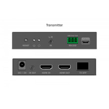 DIGITUS Extender Set HDMI Fiber IP 4K / 60Hz Black DIGITUS Extender Set HDMI Fiber IP 4K / 60Hz Black