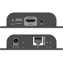 DIGITUS HDMI IP PoE imtuvas 4K / 60Hz Juodas DIGITUS HDMI IP PoE imtuvas 4K / 60Hz Juodas