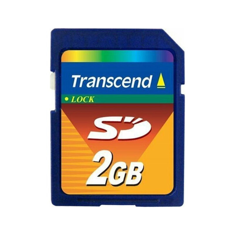 SD kortelė 2GB Transcend