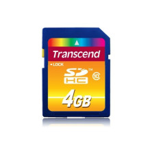 SD kortelė 4GB Transcend...