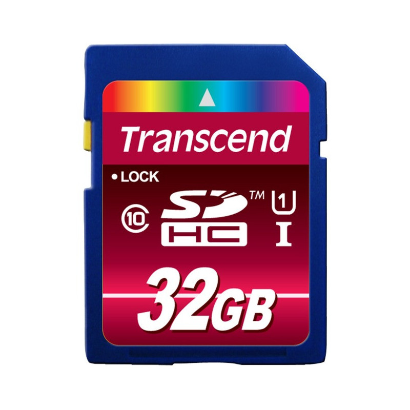 Transcend Ultimate SDHC Card 32 GB Class 10 UHS-I / U1 (TS32GSDHC10U1)