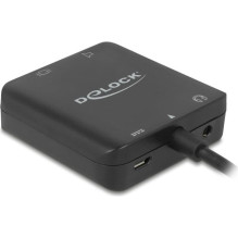 Delock Adapterio kabelis HDMI-A Stecker HDMI + Audio Ištraukiklis 4K Delock Adapterio kabelis HDMI-A Stecker HDMI + Audio Ištraukiklis 4K