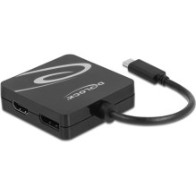 DELOCK USB C tipo adapteris, skirtas VGA, DVI, HDMI DELOCK USB C tipo adapteris, skirtas VGA, DVI, HDMI