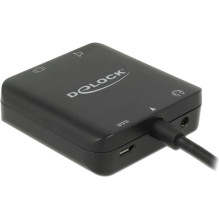 Kabelis Delock DELOCK HDMI Audio Extractor 4K 60 Hz kompakt Kabelis Delock DELOCK HDMI Audio Extractor 4K 60 Hz kompakt