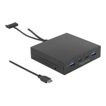 DELOCK 3.5 USB" 3.2 Gen 2 Front Panel 2 x USB-C + 2 x USB-A DELOCK 3.5 USB" 3.2 Gen 2 Front Panel 2 x USB-C + 2 x USB-A