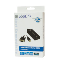 Logilink VGA converter with audio to HDMI compliant with High Speed