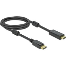 DELOCK DisplayPort 1.2 HDMI kabelis 4K 60Hz 2,0m aktyvus