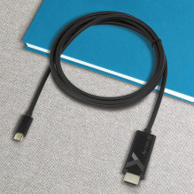 Techly Adapteris USB-C kabelis į HDMI 2.0 4K, Black 5m Techly Adapteris USB-C kabelis į HDMI 2.0 4K, Black 5m