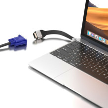 Techly C tipo auf VGA Buchse Flex Adapteris Techly C tipo auf VGA Buchse Flex Adapteris