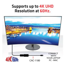 Club3D MiniDisplayPort to HDMI 2.0b HDR 4K60Hz active adapter retail Club3D MiniDisplayPort to HDMI 2.0b HDR 4K60Hz active adapter retail