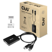 Club3D Adapter DisplayPort DVI-D (Active Dual) St / Bu retail
