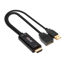 Club3D Adapteris HDMI 2.0 DP 1.2 4K60Hz HDR aktyvus St / Bu mažmeninė prekyba Club3D Adapteris HDMI 2.0 DP 1.2 4K60Hz HDR aktyvus St / Bu mažmeninė prekyba
