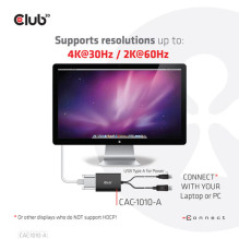 Club3D Adapteris DisplayPort DVI-D HDCP OFF aktyvus St / Bu mažmeninė pakuotė Club3D Adapteris DisplayPort DVI-D HDCP OFF aktyvus St / Bu mažmeninė pakuotė