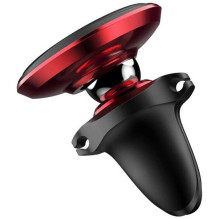 Baseus Car Mount Magnetic Car Air vent Phone Holder, Red / Black (SUGX020009) Baseus Car Mount Magnetic Car Air vent Phone Holder, Red / Black (SUGX020009)