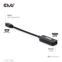 Club3D Mini DisplayPort to HDMI 2.1 HDR 8K60Hz adapter retail Club3D Mini DisplayPort to HDMI 2.1 HDR 8K60Hz adapter retail
