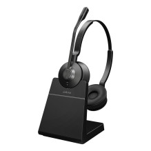 Jabra „Engage 55 SE UC Stereo“ USB-A su įkrovimo stotele Jabra „Engage 55 SE UC Stereo“ USB-A su įkrovimo stotele
