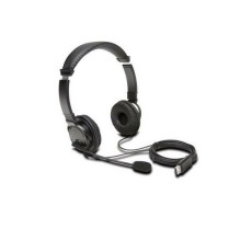Kensington Hi-Fi ausinės su mikrofonu, USB-A 1.80m Kabel, sw Kensington Hi-Fi ausinės su mikrofonu, USB-A 1.80m Kabel, sw
