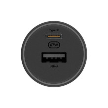 Xiaomi 67W Automobilinis įkroviklis (USB-A + C tipo) Xiaomi 67W Automobilinis įkroviklis (USB-A + C tipo)