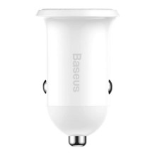Baseus Car Charger Grain Pro Dual USB 4.8A White (CCALLP-02) Baseus Car Charger Grain Pro Dual USB 4.8A White (CCALLP-02)