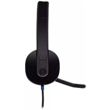 Logitech USB ausinės H540 (juoda, mažmeninė) Logitech USB ausinės H540 (juoda, mažmeninė)