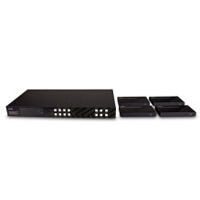 LINDY 150m Cat.6 4x4 HDMI 4K60 HDBaseT Matrix plėstuvas LINDY 150m Cat.6 4x4 HDMI 4K60 HDBaseT Matrix plėstuvas