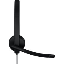 USB AUSINĖS STEREO H570E USB-A / KOMANDOS VERSION-BLACK-EMEA28I-935