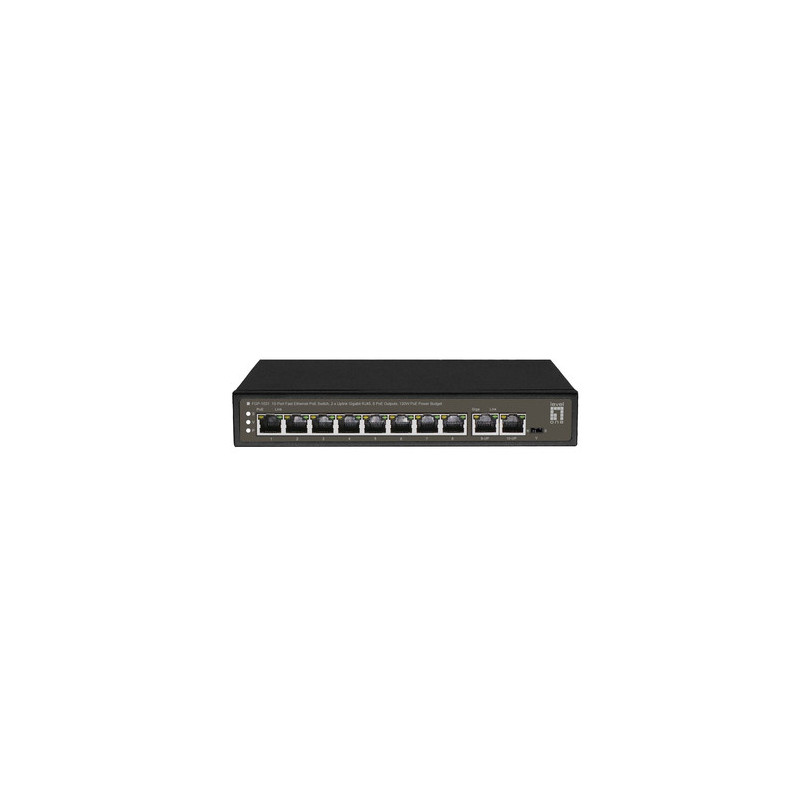 10-PORT FAST ETHERNET POE