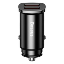 Baseus automobilinis įkroviklis Square metal A + A 30W Dual QC3.0 (SCP.AFC) Black (CCALL-DS01) Baseus automobilinis įkroviklis Square metal A + A 30W Dual QC3.0 (SCP.AFC) Black (CCALL-DS01)