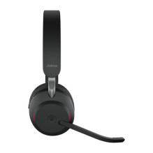 Jabra Evolve2 65 „Teams“ belaidės stereofoninės ausinės + USB-A adapteris, juodos