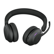 Jabra Evolve2 65 MS stereo USB-C juodas su įkrovimo stotele
