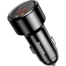 Baseus Car Charger Magic Series PPS digital display (Type-C PD+Intelligent QC) 45W Black CCMLC20C-01 Baseus Car Charger Magic Series PPS digital display (Type-C PD+Intelligent QC) 45W Black CCMLC20C-01