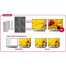 DELOCK Displayport Splitter 1 Eingang - 2 Ausgang DELOCK Displayport Splitter 1 Eingang - 2 Ausgang