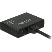 Delock HDMI skirstytuvas 1 x HDMI įvestis 2 x HDMI išvestis 4K Delock HDMI skirstytuvas 1 x HDMI įvestis 2 x HDMI išvestis 4K